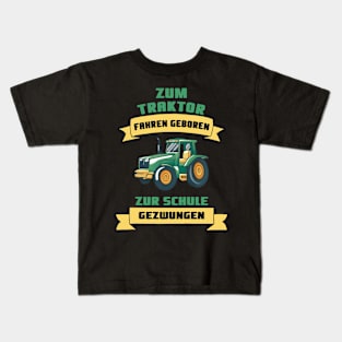 Tractor Germany text Kids T-Shirt